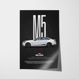 M5 G90 Car Poster
