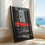 288 GTO Evoluzione Car Poster