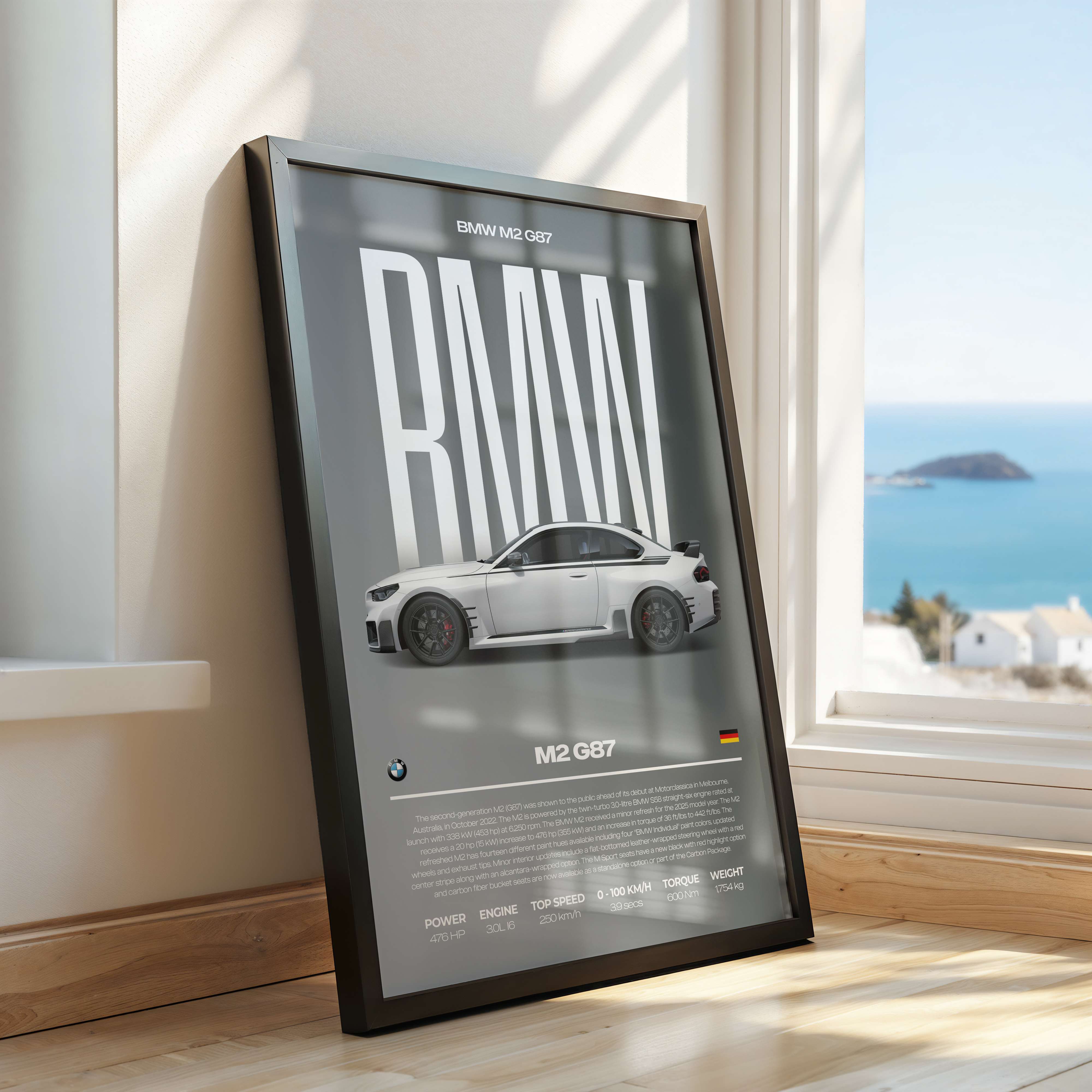 BMW M2 G87 Poster