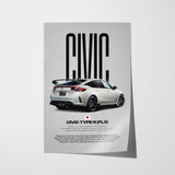 Civic Type R FL5 Car Poster