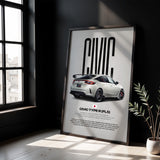 Civic Type R FL5 Car Poster