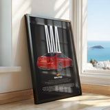 M4 F82 Car Poster