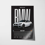 BMW M2 G87 Poster