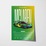 McLaren Senna Poster