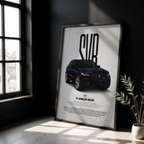 F-Pace SVR Car Poster