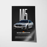 M5 Competition (F90) Car Poster