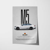 M5 G90 Car Poster