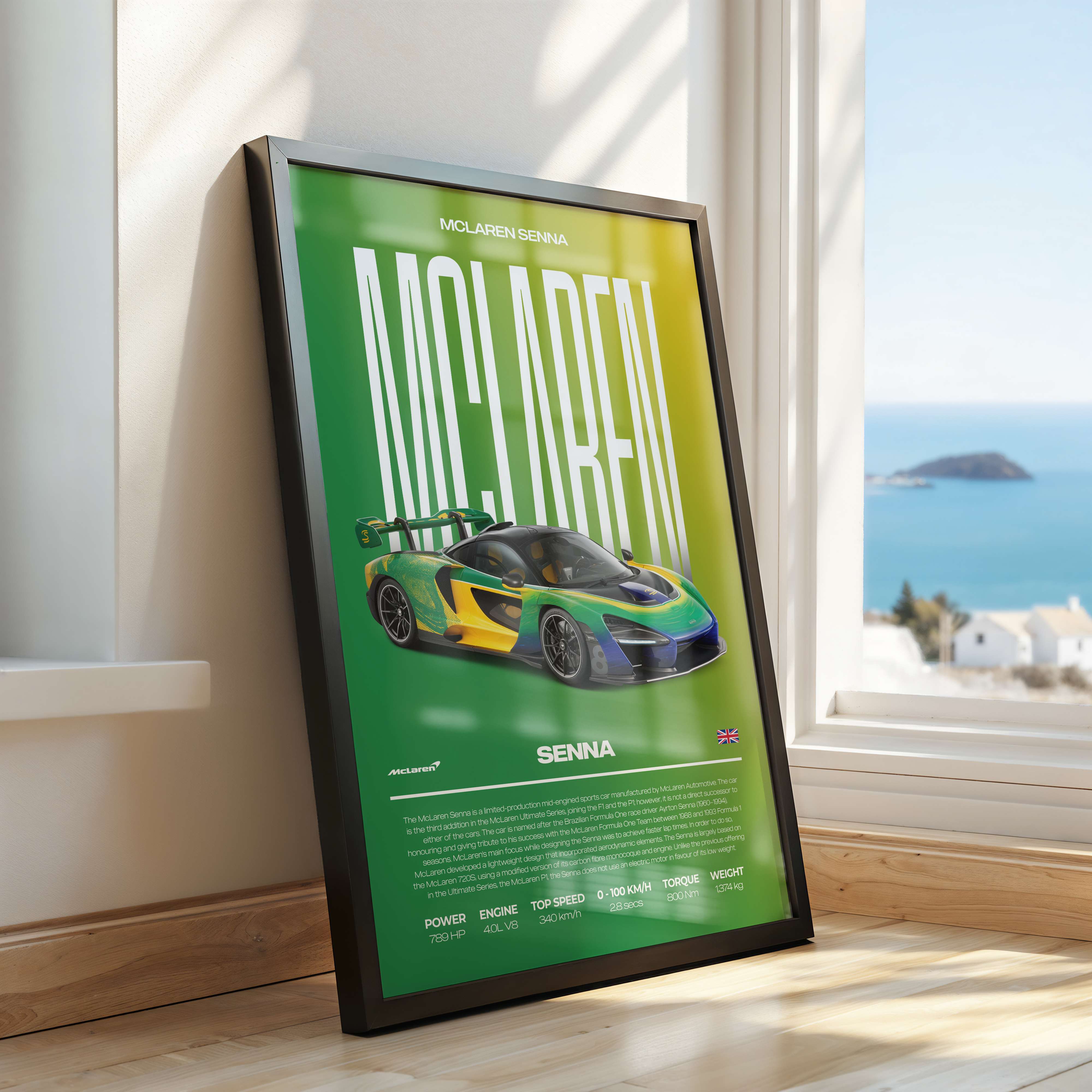 McLaren Senna Poster