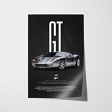 GT Mk1 Car Poster