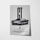 GT Mk1 Car Poster