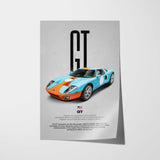 GT Mk1 Car Poster