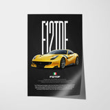 F12tdf Car Poster