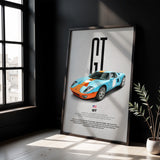 GT Mk1 Car Poster