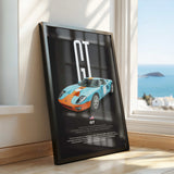 GT Mk1 Car Poster