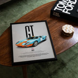 GT Mk1 Car Poster