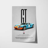 GT Mk1 Car Poster