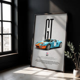 GT Mk1 Car Poster