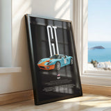 GT Mk1 Car Poster