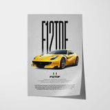 F12tdf Car Poster