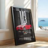 M3 E46 Car Poster