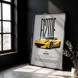 F12tdf Car Poster