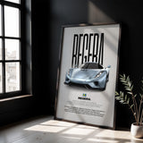 Regera Car Poster