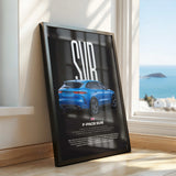 F-Pace SVR Car Poster
