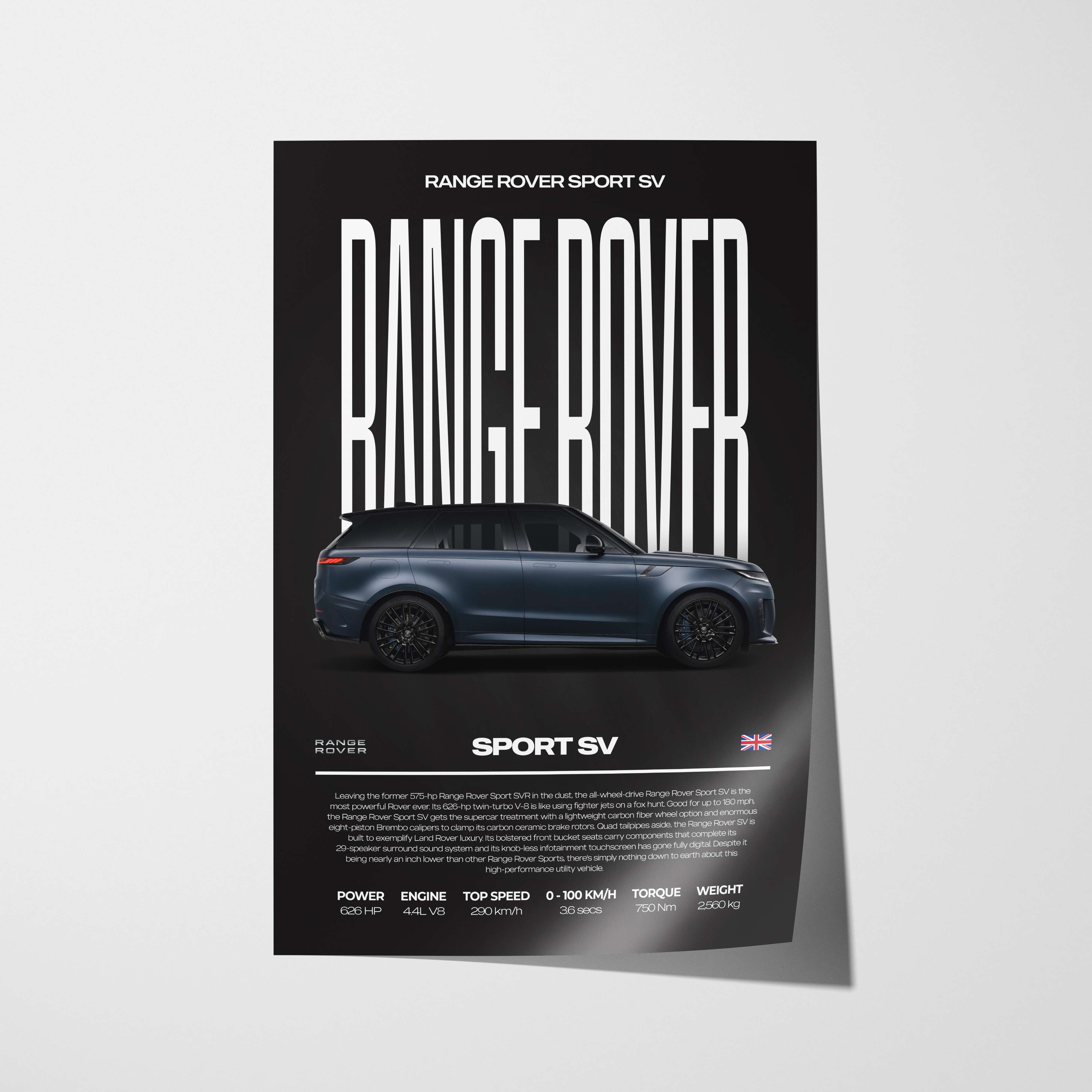 Range Rover Sport SV Poster