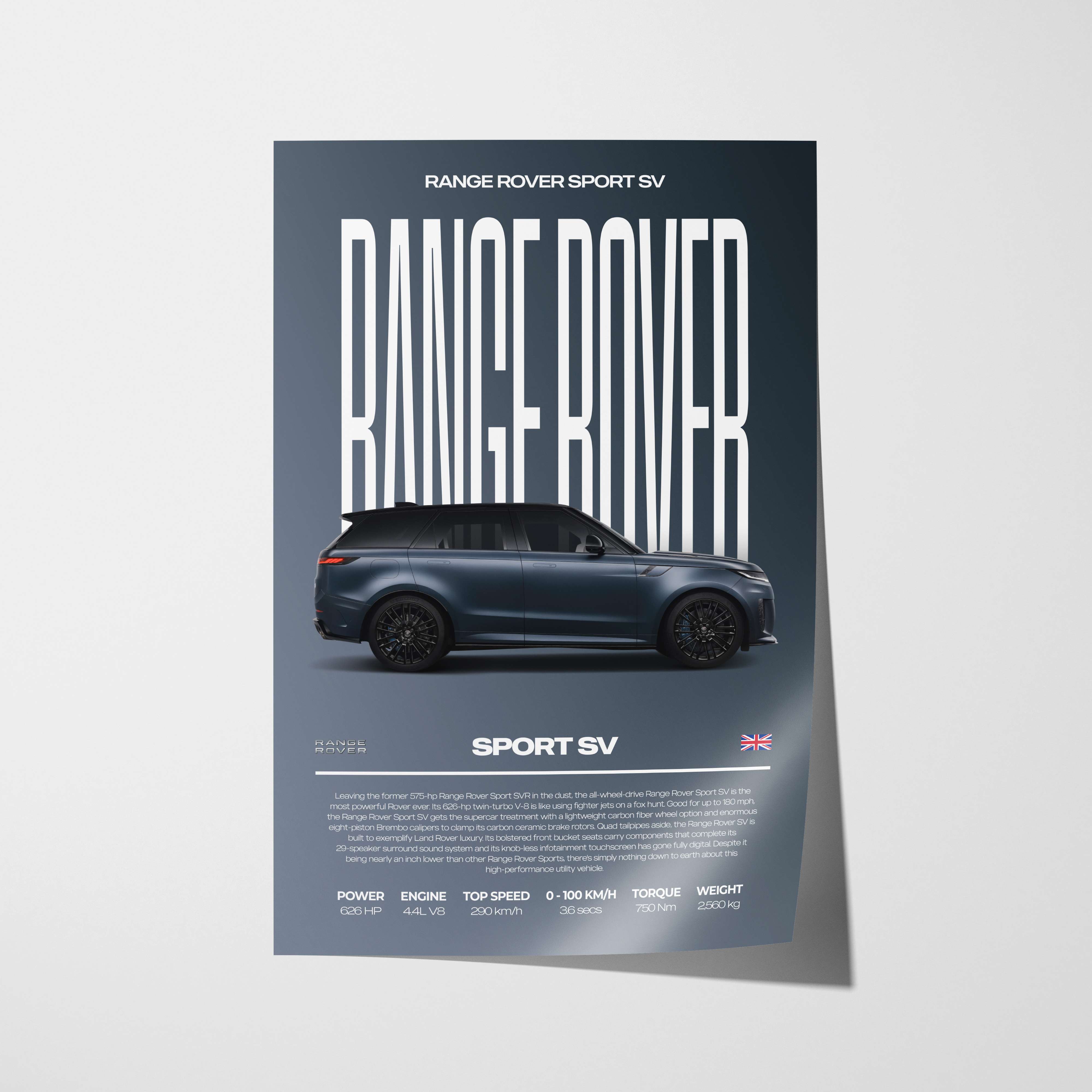 Range Rover Sport SV Poster