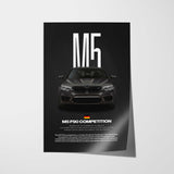 M5 F90 Competition Car Poster
