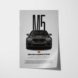 M5 F90 Competition Car Poster