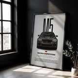 M5 F90 Competition Car Poster