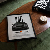 M5 F90 Competition Car Poster