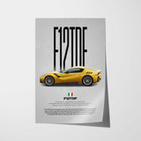 F12tdf Car Poster