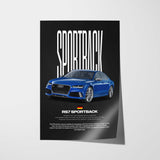 RS7 Sportback performance Car Poster