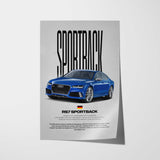 RS7 Sportback performance Car Poster