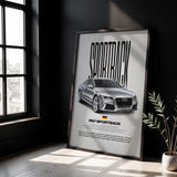 RS7 Sportback Car Poster