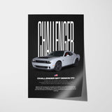 Challenger SRT Demon 170 Car Poster