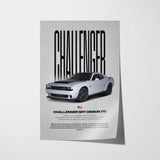 Challenger SRT Demon 170 Car Poster
