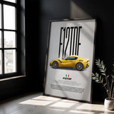 F12tdf Car Poster