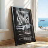 Challenger SRT Demon 170 Car Poster