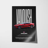 Vanquish Car Poster