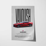 Vanquish Car Poster
