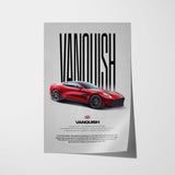 Vanquish Car Poster