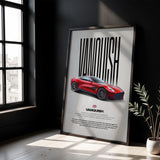 Vanquish Car Poster