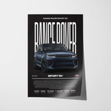 Range Rover Sport SV Poster