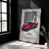 Vanquish Car Poster