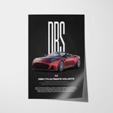 DBS 770 Ultimate Volante Car Poster