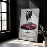 DBS 770 Ultimate Volante Car Poster