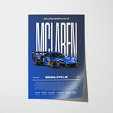 McLaren Senna GTR LM Poster